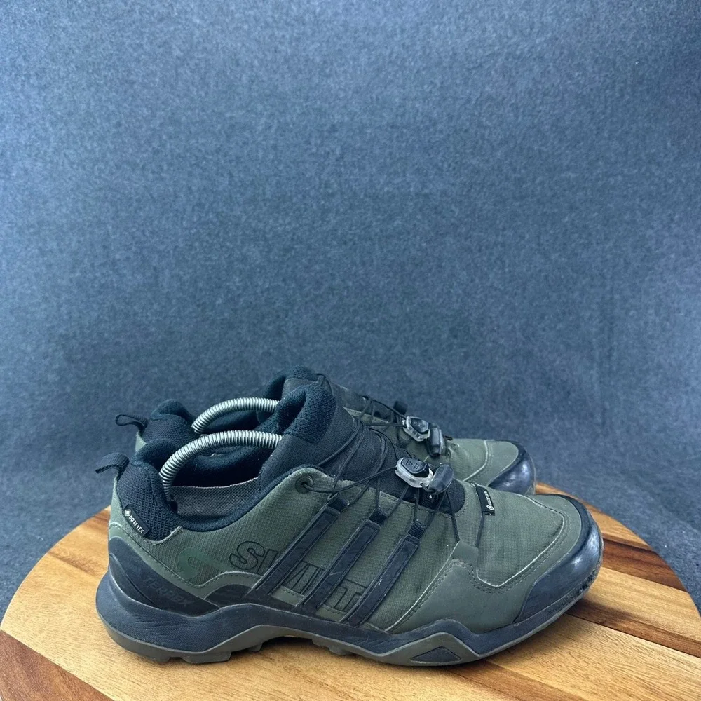 Adidas Mens Terrex Swift R2 GTX CM7497 Green Running Shoes Sneakers Size US 11
